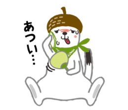 Character of Shiga Kogen "OKOMIN" sticker #311520