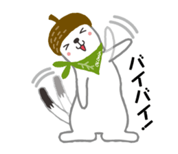 Character of Shiga Kogen "OKOMIN" sticker #311522