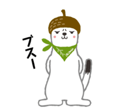 Character of Shiga Kogen "OKOMIN" sticker #311526