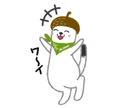 Character of Shiga Kogen "OKOMIN" sticker #311528