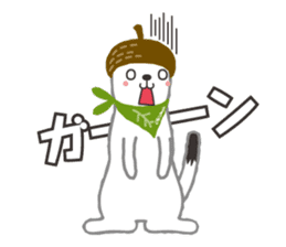 Character of Shiga Kogen "OKOMIN" sticker #311532