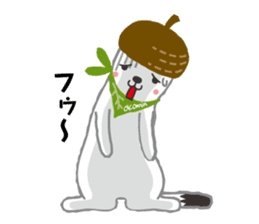 Character of Shiga Kogen "OKOMIN" sticker #311533