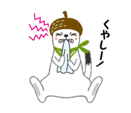 Character of Shiga Kogen "OKOMIN" sticker #311534