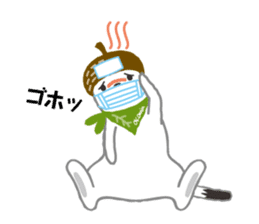 Character of Shiga Kogen "OKOMIN" sticker #311537