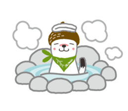 Character of Shiga Kogen "OKOMIN" sticker #311541