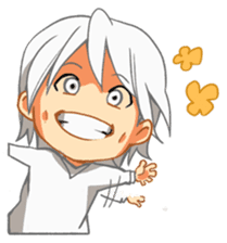 Grey is... - Chibi Ver. sticker #311630