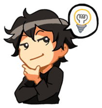 Grey is... - Chibi Ver. sticker #311632