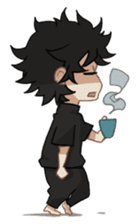 Grey is... - Chibi Ver. sticker #311634