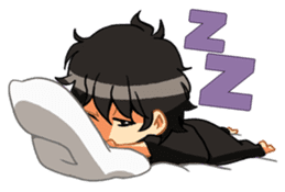 Grey is... - Chibi Ver. sticker #311639