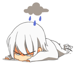 Grey is... - Chibi Ver. sticker #311644