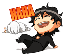 Grey is... - Chibi Ver. sticker #311650