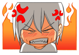 Grey is... - Chibi Ver. sticker #311659