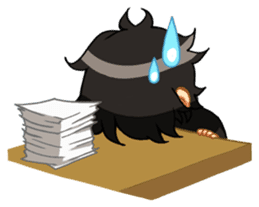 Grey is... - Chibi Ver. sticker #311664