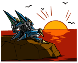 CHO JINGI Ashura Nahata sticker #312064