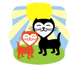 The Love Cats sticker #312708