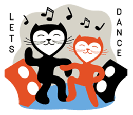 The Love Cats sticker #312710