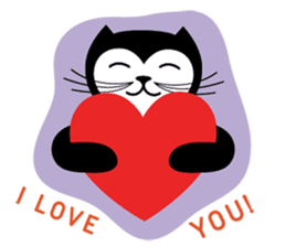 The Love Cats sticker #312720