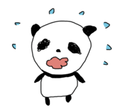 "muu" of panda sticker #312917