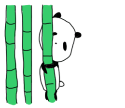 "muu" of panda sticker #312918