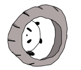 "muu" of panda sticker #312919