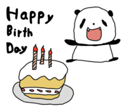 "muu" of panda sticker #312922