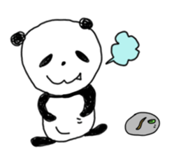 "muu" of panda sticker #312929