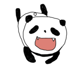 "muu" of panda sticker #312933