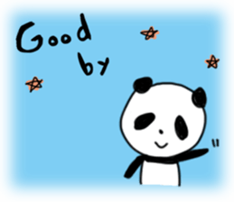 "muu" of panda sticker #312937