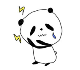 "muu" of panda sticker #312938