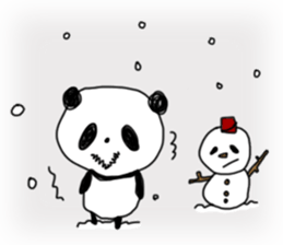 "muu" of panda sticker #312940