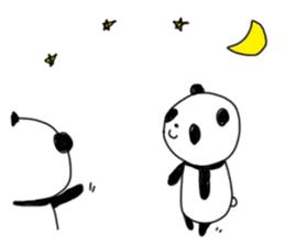 "muu" of panda sticker #312943