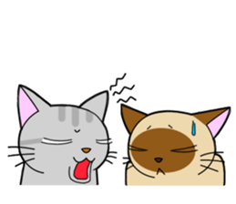 6 Neko Stikers (1) sticker #313007