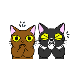 6 Neko Stikers (1) sticker #313010