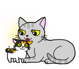 6 Neko Stikers (1) sticker #313019