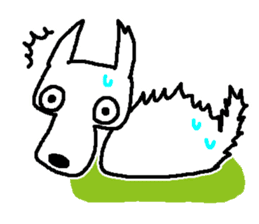 My Dog MAME sticker #313030