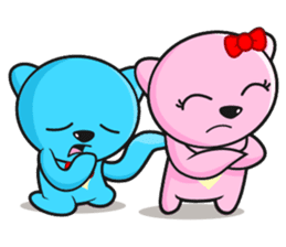 MR AND MRS BEAR ( IN LOVE ) sticker #313336