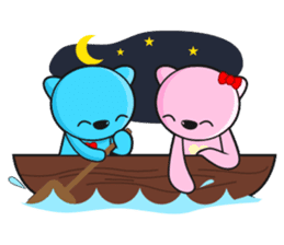 MR AND MRS BEAR ( IN LOVE ) sticker #313344