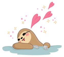 SURU ~ Happy Sloth sticker #313666