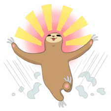SURU ~ Happy Sloth sticker #313668