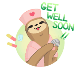 SURU ~ Happy Sloth sticker #313669