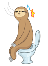 SURU ~ Happy Sloth sticker #313676