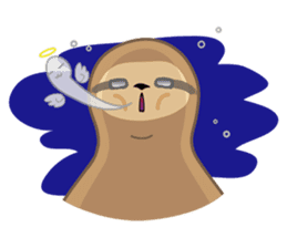SURU ~ Happy Sloth sticker #313682