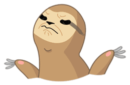 SURU ~ Happy Sloth sticker #313687