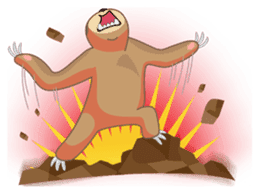 SURU ~ Happy Sloth sticker #313689