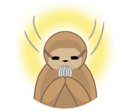 SURU ~ Happy Sloth sticker #313696