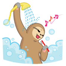 SURU ~ Happy Sloth sticker #313697