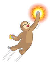 SURU ~ Happy Sloth sticker #313698