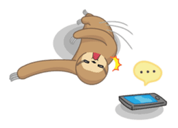 SURU ~ Happy Sloth sticker #313699