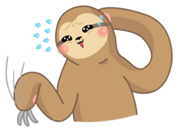 SURU ~ Happy Sloth sticker #313700