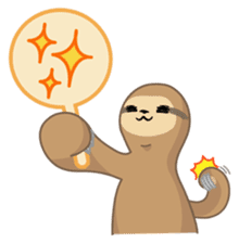 SURU ~ Happy Sloth sticker #313701